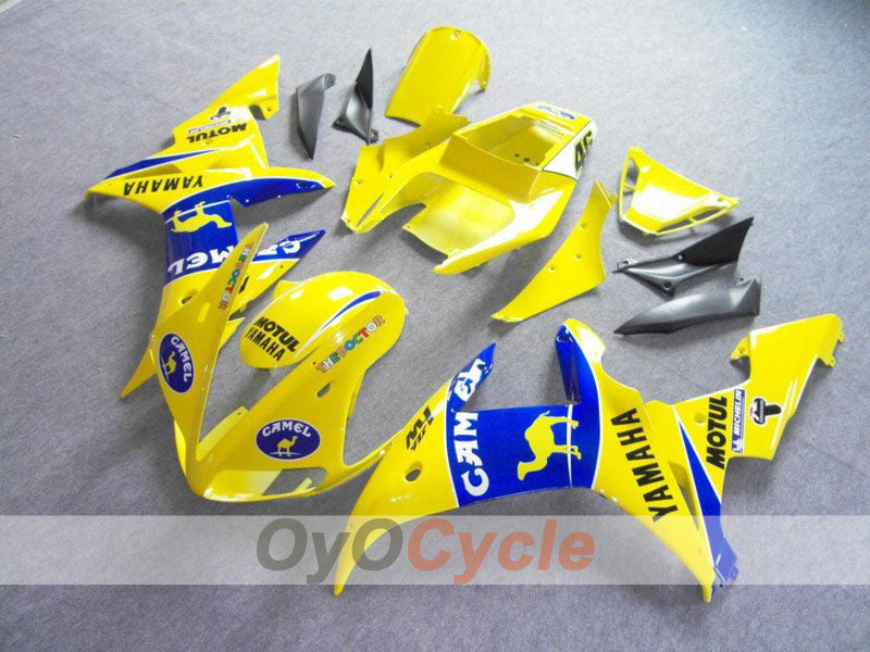 Kit carene stampate a iniezione per YZF-R6 03-04 - Giallo, Blu - Camel, MOTUL #OYO87900900 Immagine principale del prodotto