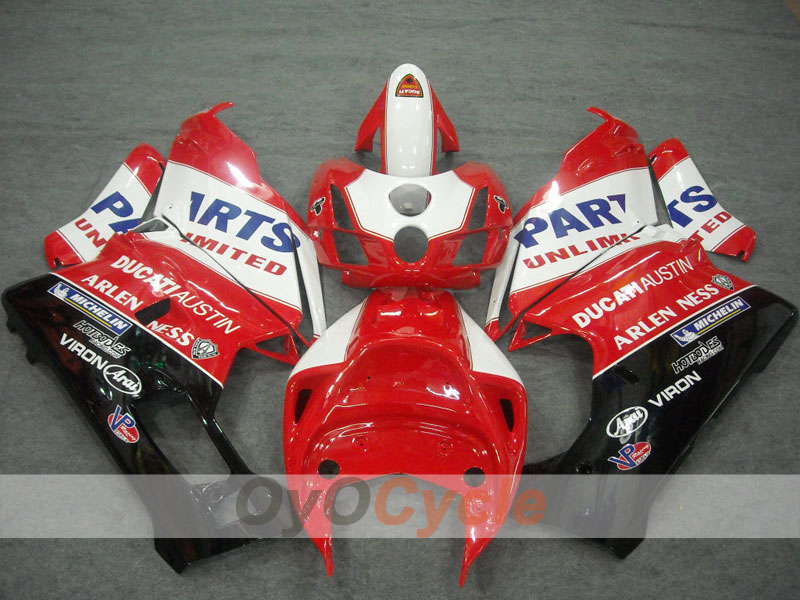 Kit carene a iniezione per Ducati 999 anni 03-04 - Rosso, Bianco - Stile Fabbrica #OYO87902357 Immagine principale del prodotto