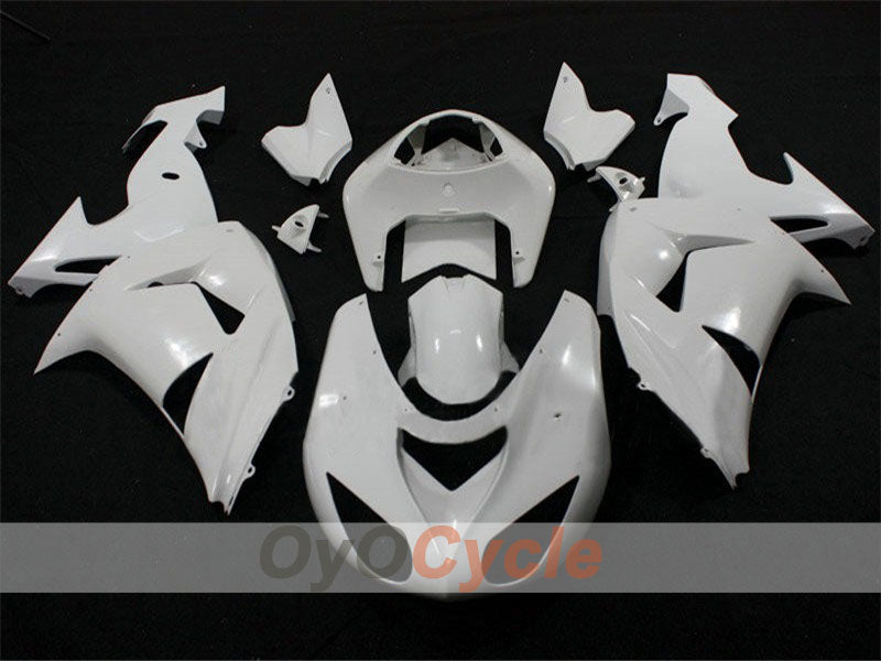 Kit carene a iniezione non verniciate per NINJA ZX-10R 06-07 - Bianco - Stile di fabbrica #OYO87902469 Immagine principale del prodotto