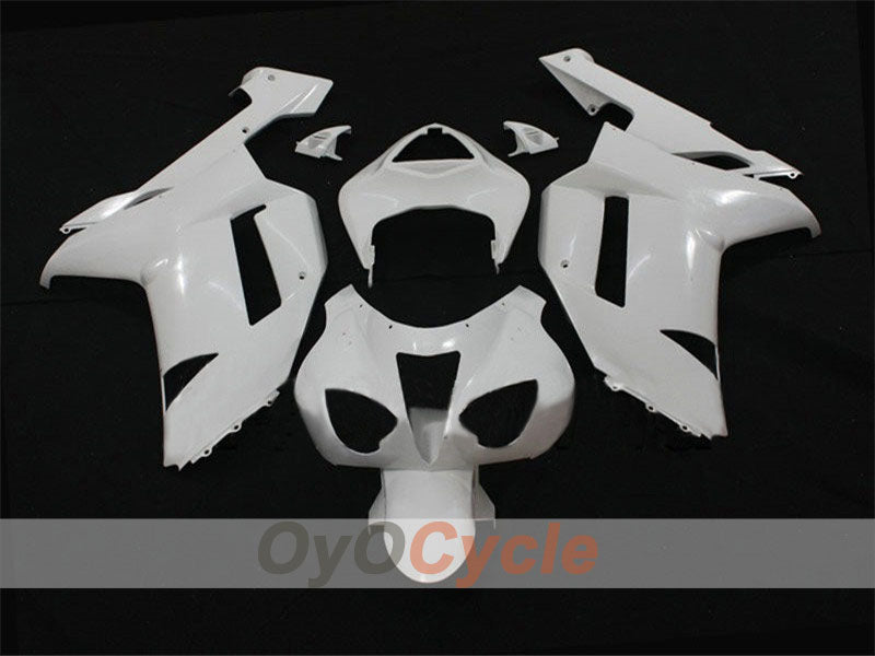 Kit Carene a Iniezione Non Verniciate per NINJA ZX-6R 07-08 - Bianco - Stile Fabbrica #OYO87902472 Immagine principale del prodotto