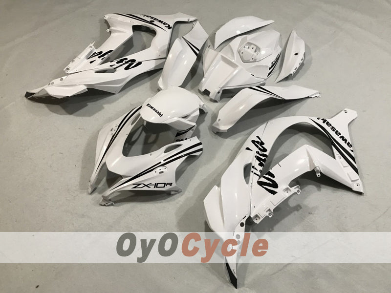 Kit carene a iniezione per NINJA ZX-10R 16-20 - Bianco - Stile Factory #OYO87914606 Immagine principale del prodotto