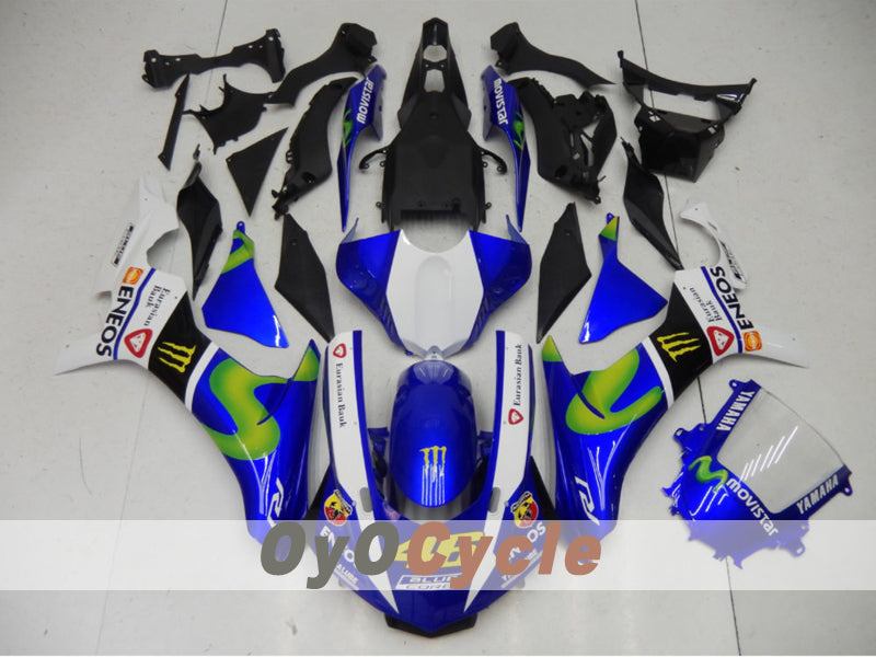 Kit carene a iniezione per 15-19 YZF-R1 - Blu, Bianco - Movistar #OYO87914645 Immagine principale del prodotto