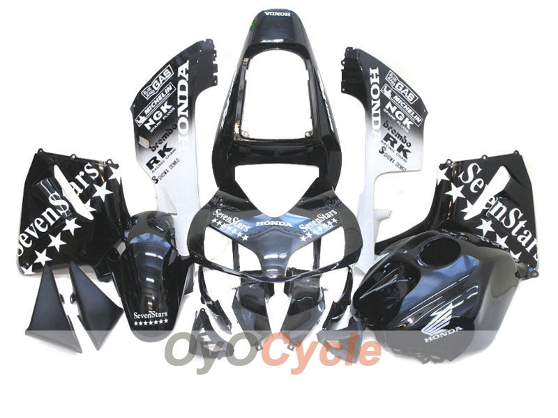 Carena a iniezione per CBR600RR 03-04 - Bianco, Nero - SevenStars #OYO87902545 Immagine principale del prodotto