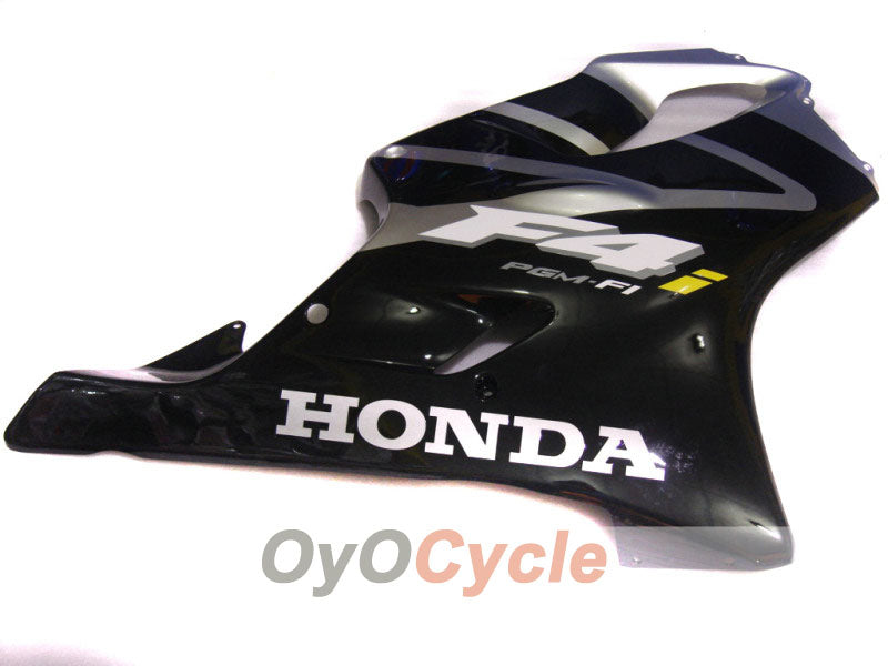 Kit carene a iniezione per CBR600F4i anni 04-07 - Nero, argento - Stile di fabbrica #OYO87900205 Immagine secondaria del prodotto