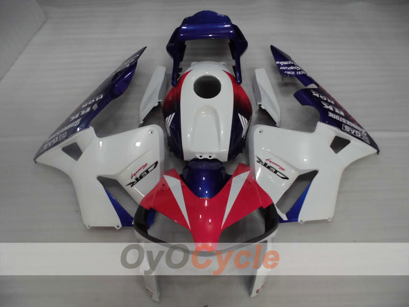 Carenatura a iniezione per CBR600RR 03-04 - Blu, Bianco - Stile Originale #OYO87902560 Immagine secondaria del prodotto