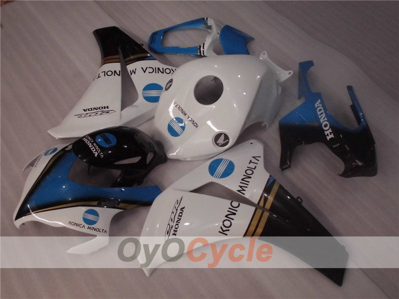 Carene a iniezione per CBR1000RR 08-11 - Blu, Bianco - Konica Minolta #OYO87900691 Immagine secondaria del prodotto