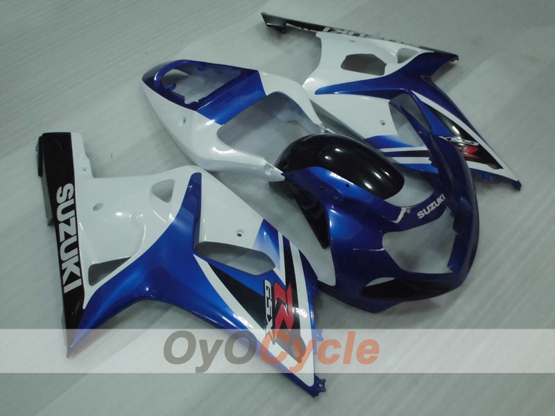 Carenatura a iniezione per GSX R1000 00-02 - Blu, Bianco - Stile fabbrica #OYO87905199 Immagine principale del prodotto