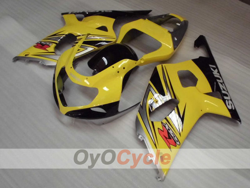 Kit carene a iniezione per GSX R600 01-03 - Giallo, Nero - Stile di fabbrica #OYO87905094 Immagine principale del prodotto
