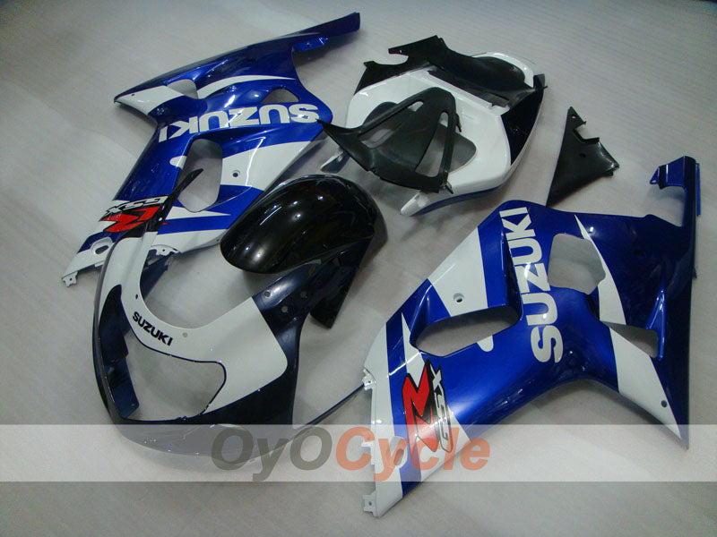 Carenatura a iniezione per GSX R1000 00-02 - Blu, Bianco, Nero - Stile di fabbrica #OYO87905190 Immagine secondaria del prodotto