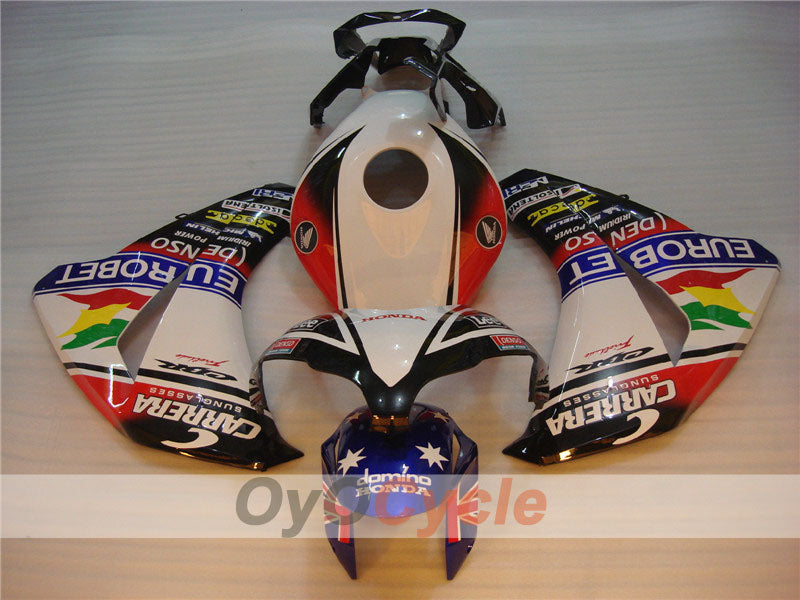 Kit carene a iniezione per CBR1000RR 08-11 - Bianco, Nero - Lee #OYO87900694 Immagine principale del prodotto