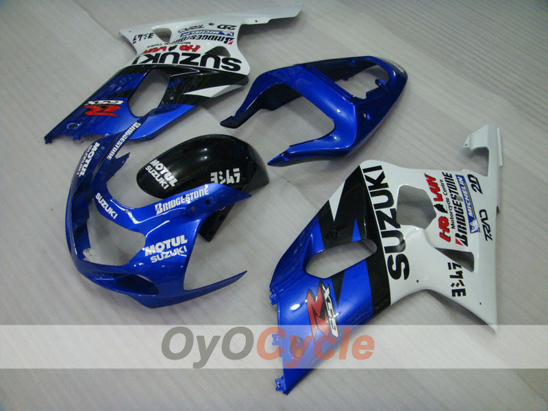 Kit carene a iniezione per GSX R1000 00-02 - Blu, Bianco - MOTUL #OYO87905188 Immagine secondaria del prodotto