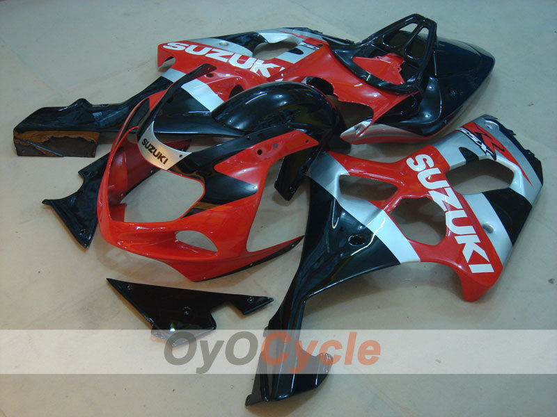 Kit carene a iniezione per GSX R1000 00-02 - Rosso, Nero - Stile di fabbrica #OYO87901758 Immagine principale del prodotto