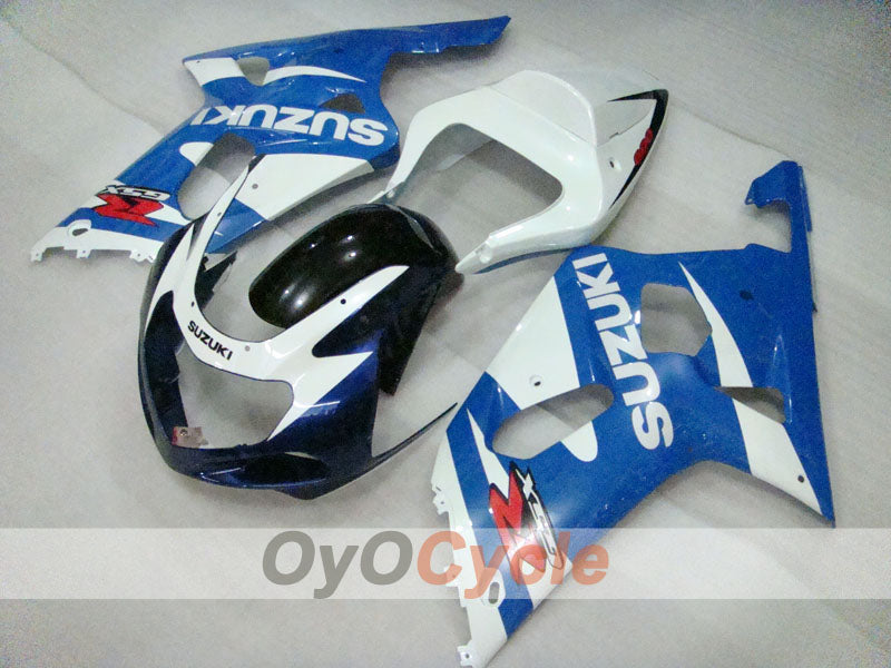 Carenatura a iniezione per GSX R750 anni 00-03 - Blu, Bianco - Stile Fabbrica #OYO87905150 Immagine principale del prodotto