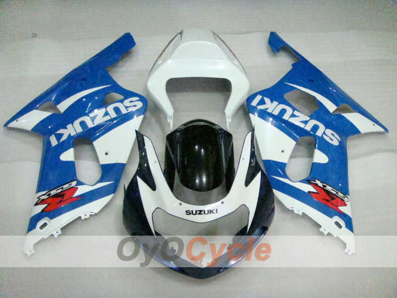 Carena a iniezione per GSX R600 01-03 - Blu, Bianco, Nero - Stile Factory #OYO87905095 Immagine secondaria del prodotto
