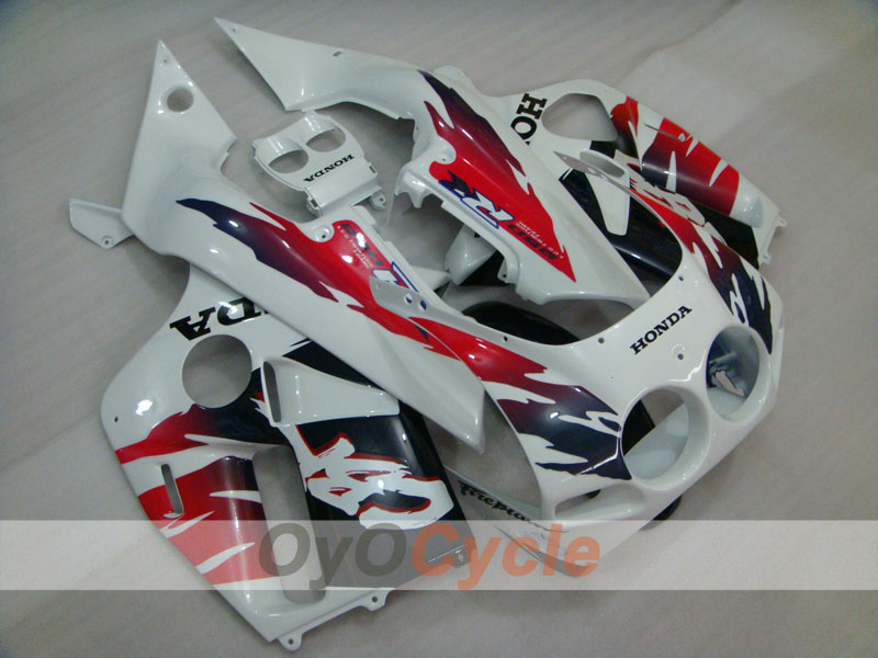 Kit carene a iniezione per CBR250RR 88-89 - Rosso, Bianco - Stile Fabbrica #OYO87904756 Immagine secondaria del prodotto