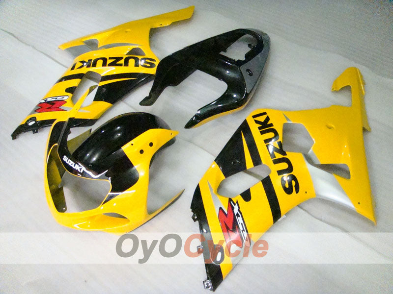 Carenatura a iniezione per GSX R600 01-03 - Giallo, Nero - Stile di fabbrica #OYO87901148 Immagine secondaria del prodotto