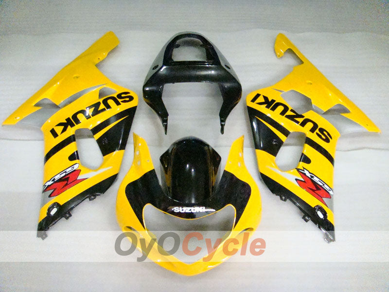 Kit carenatura a iniezione per GSX R1000 00-02 - Giallo, Nero - Stile di fabbrica #OYO87901798 Immagine secondaria del prodotto