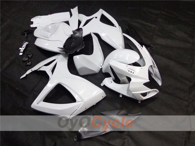 Kit carene a iniezione non verniciate per GSX R600 06-07 - Bianco - Stile originale #OYO87902482 Immagine secondaria del prodotto