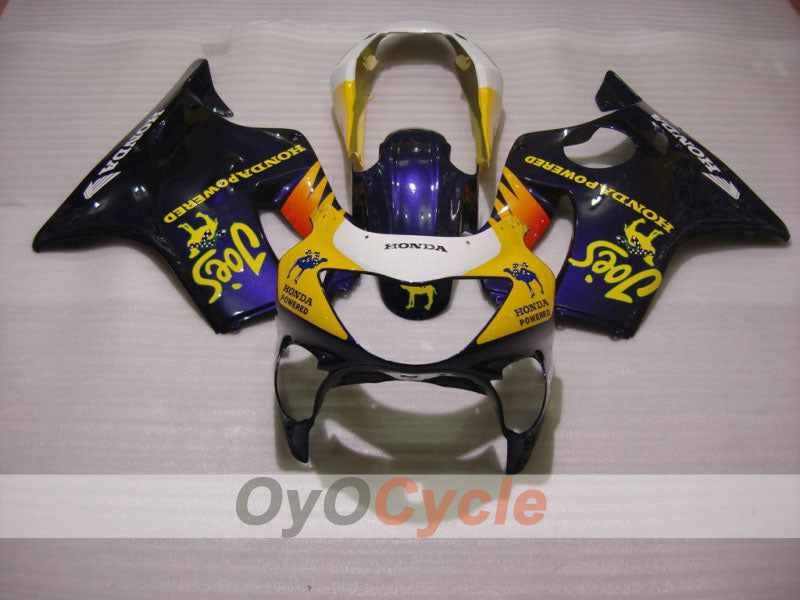 Carene a iniezione per CBR600F4 del 99-00 - Giallo, Blu - Cammello #OYO87900105 Immagine secondaria del prodotto
