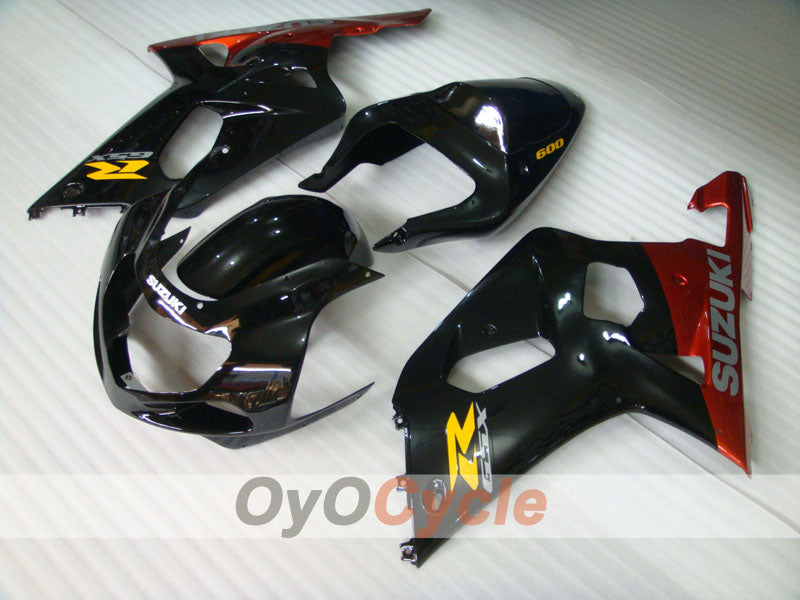 Carenatura a iniezione per GSX R1000 00-02 - Rosso, Nero - Stile di fabbrica #OYO87905179 Immagine principale del prodotto