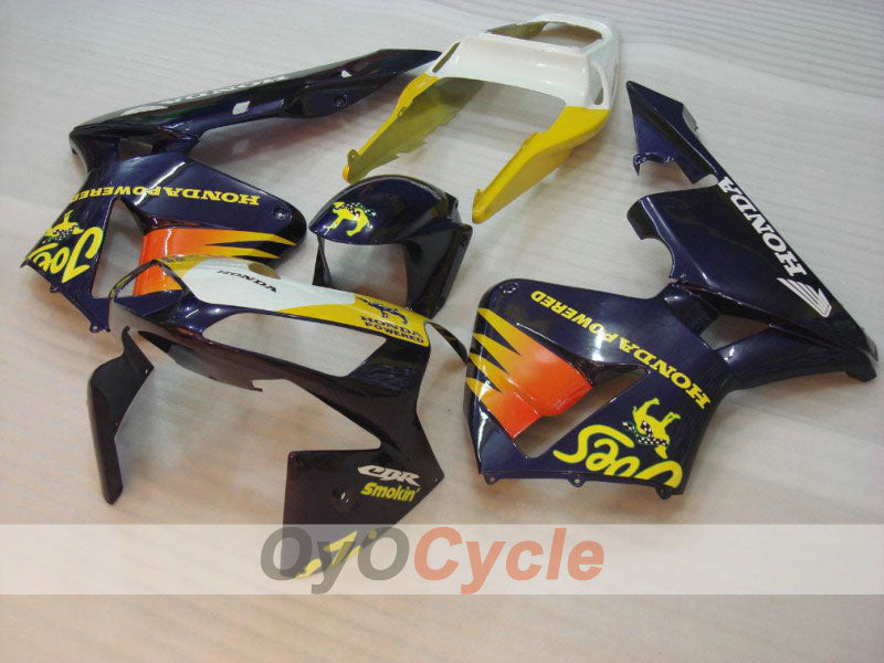 Kit carene a iniezione per CBR600RR 03-04 - Giallo, Viola - Cammello #OYO87902504 Immagine secondaria del prodotto