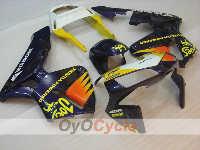 Kit carene a iniezione per CBR600RR 03-04 - Giallo, Viola - Cammello #OYO87902504 Immagine principale del prodotto