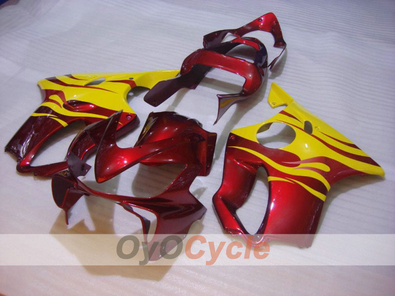 Carene a iniezione per CBR600F4i 01-03 - Rosso, Giallo - Fiamma #OYO87900154 Immagine principale del prodotto