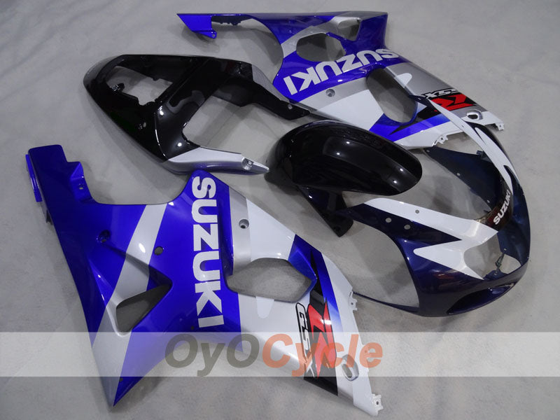 Kit carene a iniezione per GSX R1000 00-02 - Blu, Nero - Stile di fabbrica #OYO87905130 Immagine principale del prodotto