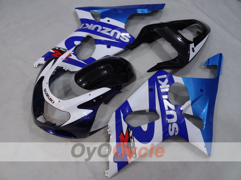 Kit carenatura a iniezione per GSX R1000 00-02 - Blu, Nero - Stile di fabbrica #OYO87905131 Immagine principale del prodotto
