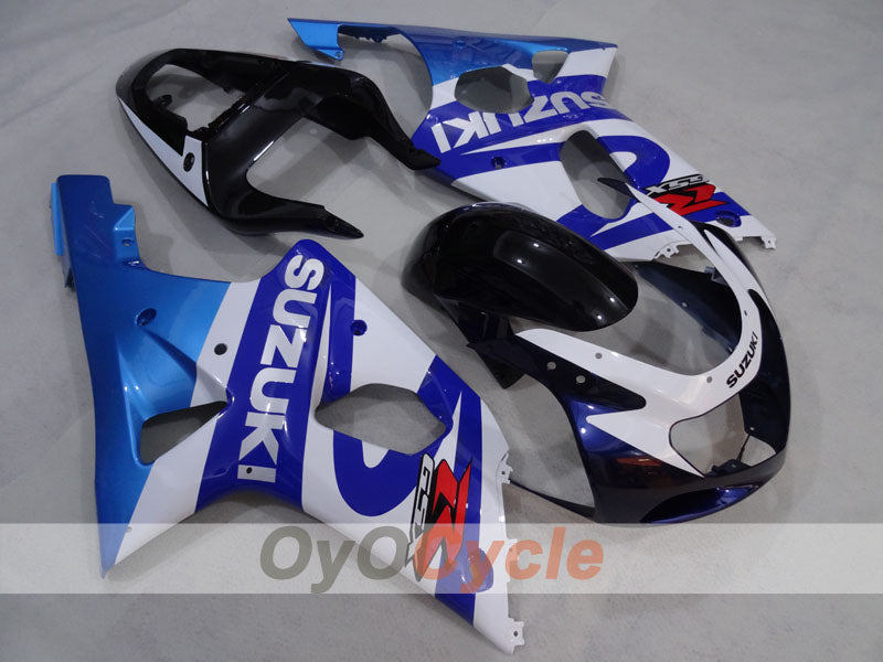 Kit carenatura a iniezione per GSX R1000 00-02 - Blu, Nero - Stile di fabbrica #OYO87905131 Immagine secondaria del prodotto
