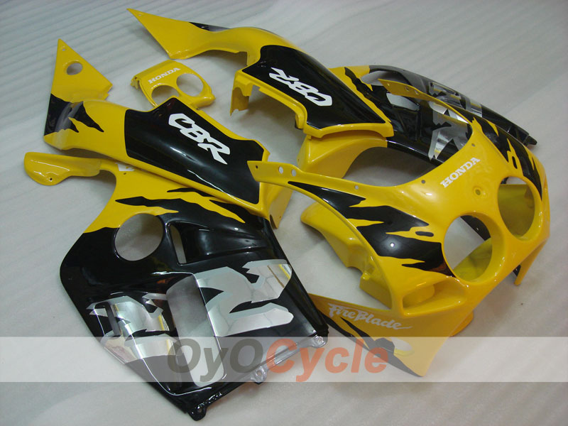 Kit carene a iniezione per CBR250RR 88-89 - Giallo, Nero - Fireblade #OYO87902892