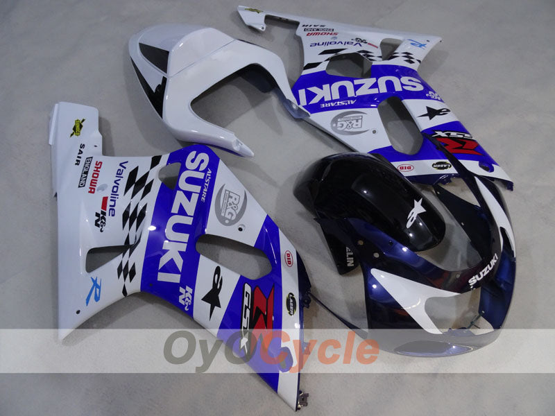 Carenatura a iniezione per GSX R1000 00-02 - Blu, Bianco - MICHELIN #OYO87905183 Immagine principale del prodotto