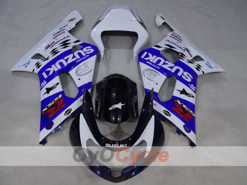 Carenatura a iniezione per GSX R1000 00-02 - Blu, Bianco - MICHELIN #OYO87905183 Immagine secondaria del prodotto