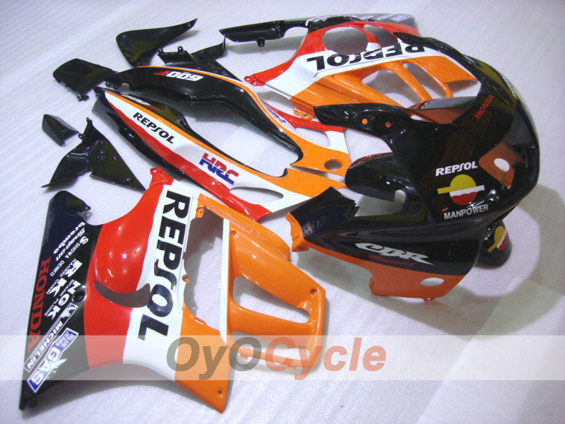 Kit carenatura a iniezione per CBR600F3 95-96 - Arancione, Nero - Repsol #OYO87902761 Immagine principale del prodotto