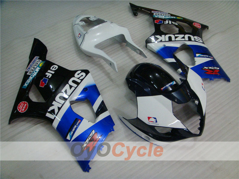 Kit carene a iniezione per GSX R1000 03-04 - Bianco, Nero - MOTOREX #OYO87901845 Immagine secondaria del prodotto
