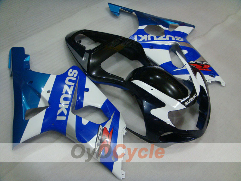 Kit carene a iniezione per GSX R1000 00-02 - Blu, Nero - Stile di fabbrica #OYO87905128 Immagine principale del prodotto
