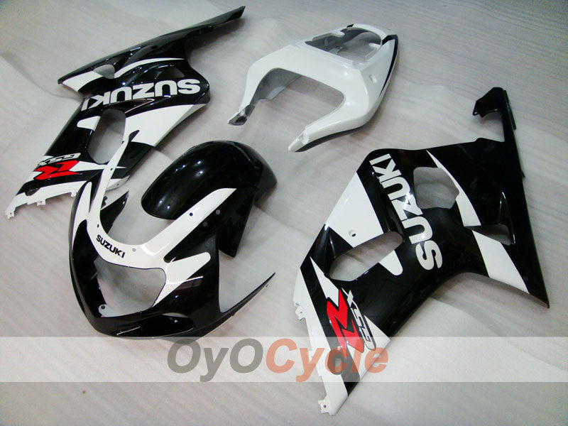 Carenatura a iniezione per GSX R1000 00-02 - Bianco, Nero - Stile Factory #OYO87901776 Immagine secondaria del prodotto