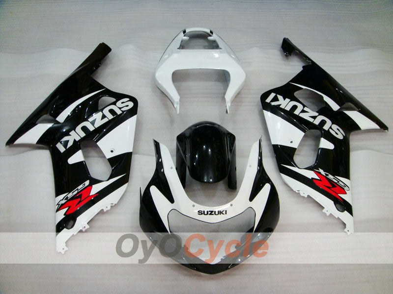 Kit Carene a Iniezione per GSX R750 anni 00-03 - Bianco, Nero - Stile Originale #OYO87901122 Immagine secondaria del prodotto
