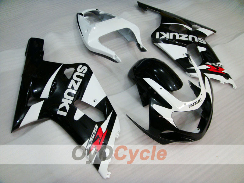 Carenatura a iniezione per GSX R1000 00-02 - Bianco, Nero - Stile Factory #OYO87901776 Immagine principale del prodotto