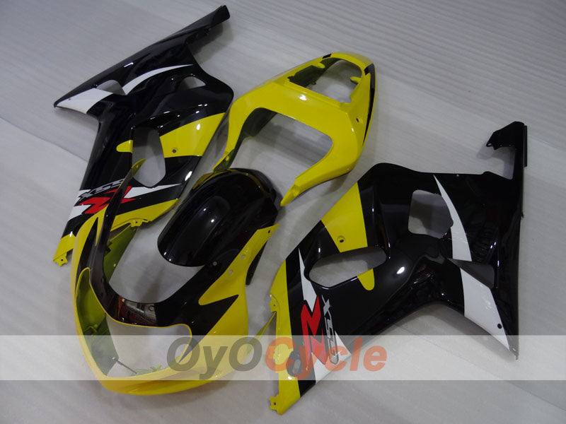 Carenatura a iniezione per GSX R1000 00-02 - Giallo, Nero - Stile di Fabbrica #OYO87905224 Immagine principale del prodotto