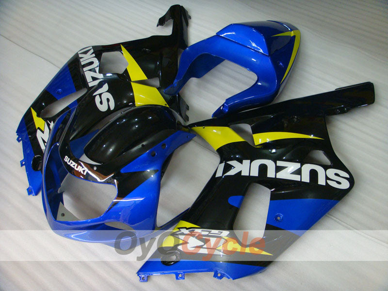Kit carene a iniezione per GSX R600 01-03 - Blu, Nero - Stile di fabbrica #OYO87905099 Immagine principale del prodotto
