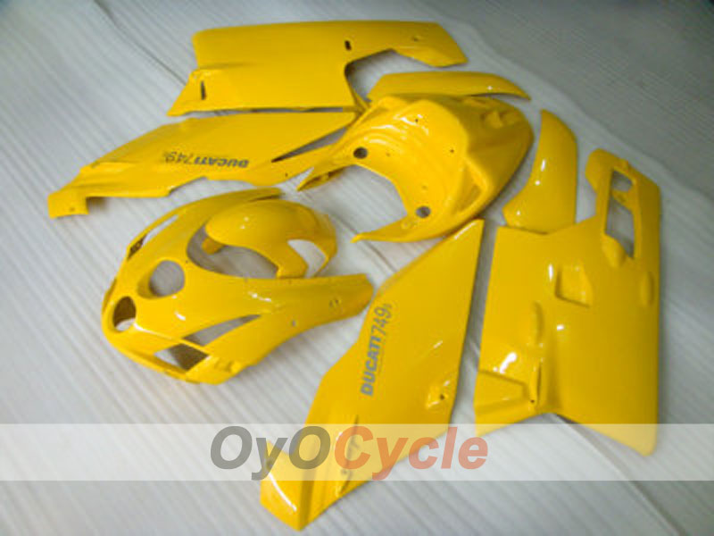 Carene a iniezione per Ducati 749 anni 03-04 - Gialle - Stile di fabbrica #OYO87902115 Immagine secondaria del prodotto