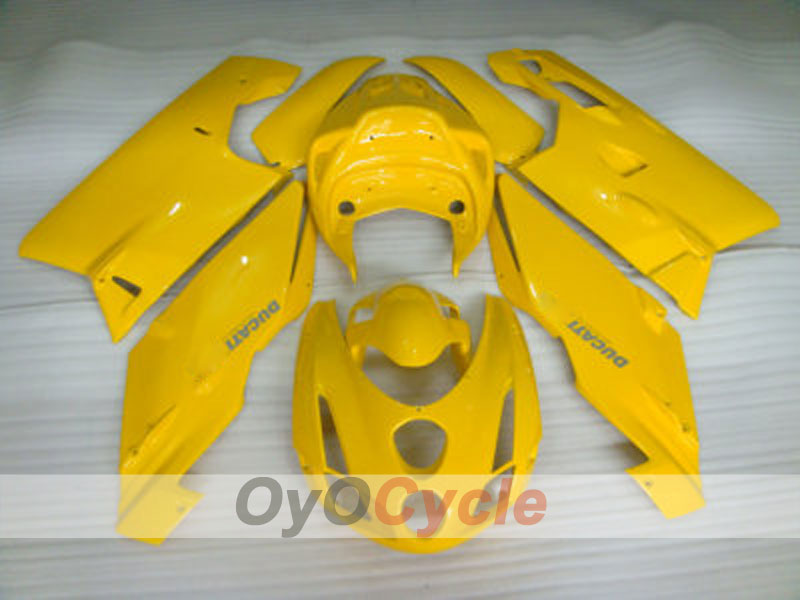 Kit carenatura a iniezione per Ducati 999 03-04 - Giallo - Stile Factory #OYO87902353 Immagine secondaria del prodotto