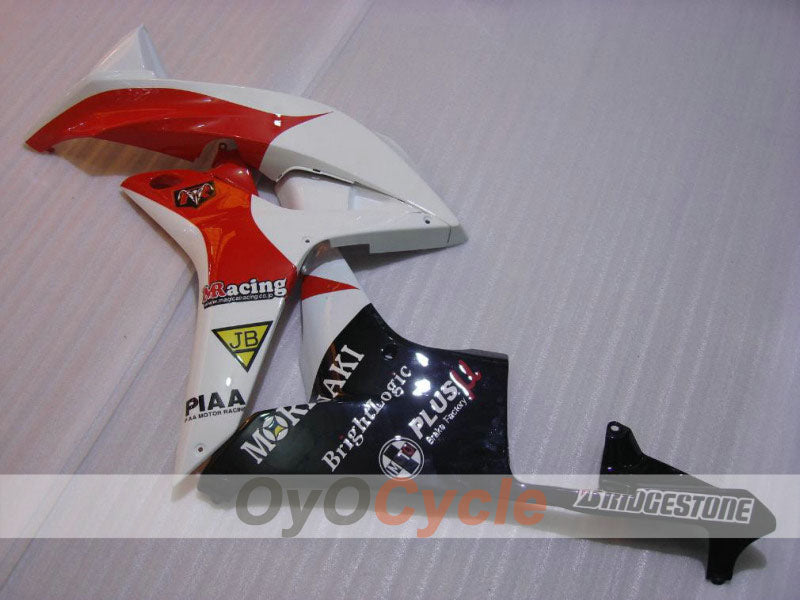 Carenatura a iniezione per CBR600RR 07-08 - Rosso, Bianco - M Racing, Moriwaki #OYO87900374 Immagine secondaria del prodotto