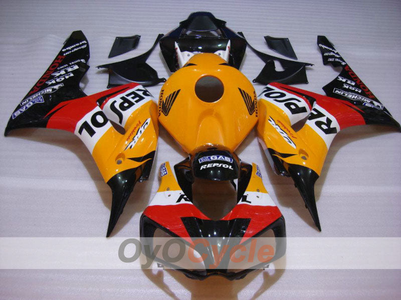 Kit carene a iniezione per CBR1000RR 06-07 - Arancione, Nero - Repsol #OYO87900638 Immagine principale del prodotto