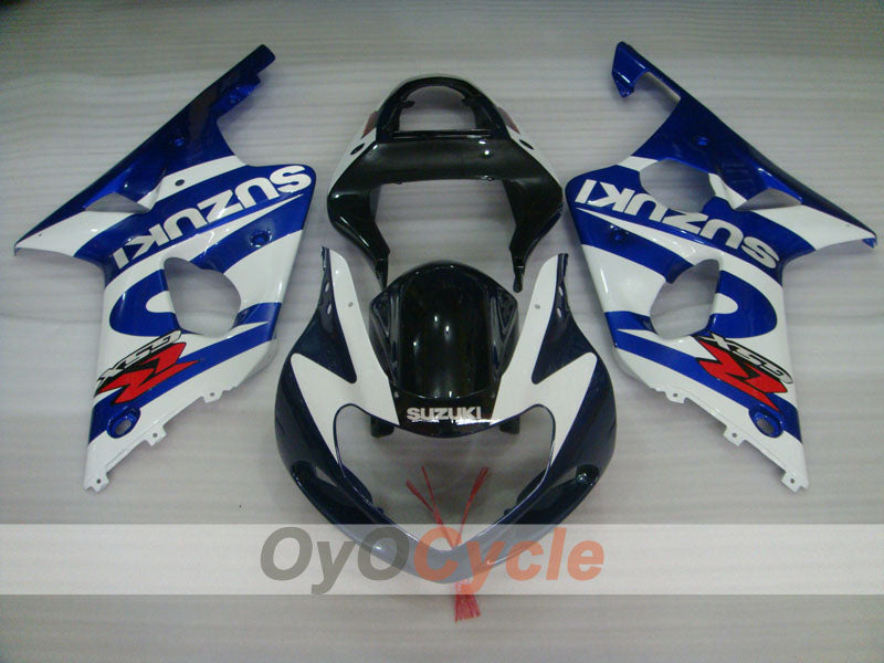 Kit carene a iniezione per GSX R1000 00-02 - Blu, Bianco - Stile Fabbrica #OYO87901794 Immagine secondaria del prodotto