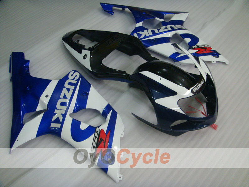 Kit carene a iniezione per GSX R1000 00-02 - Blu, Bianco - Stile Fabbrica #OYO87901794 Immagine principale del prodotto