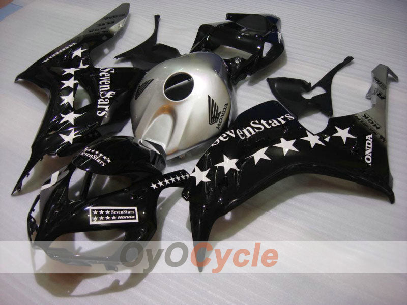Kit Carene a Iniezione per CBR1000RR 06-07 - Nero, Argento - SevenStars #OYO87900650 Immagine secondaria del prodotto