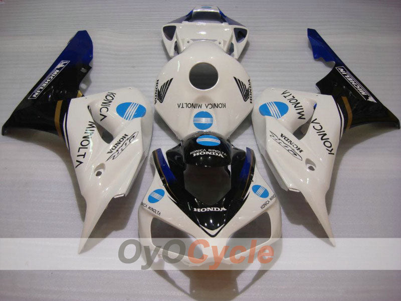 Carenatura a iniezione per CBR1000RR 06-07 - Bianco, Nero - Konica Minolta #OYO87900614 Immagine principale del prodotto