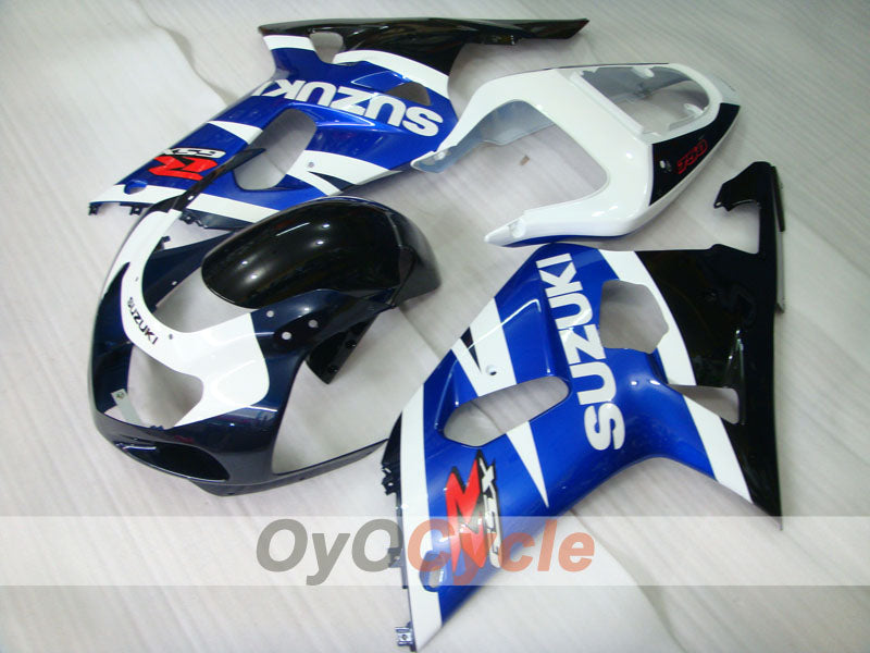 Kit carenatura a iniezione per GSX R750 00-03 - Blu, Nero - Stile di fabbrica #OYO87901110 Immagine secondaria del prodotto